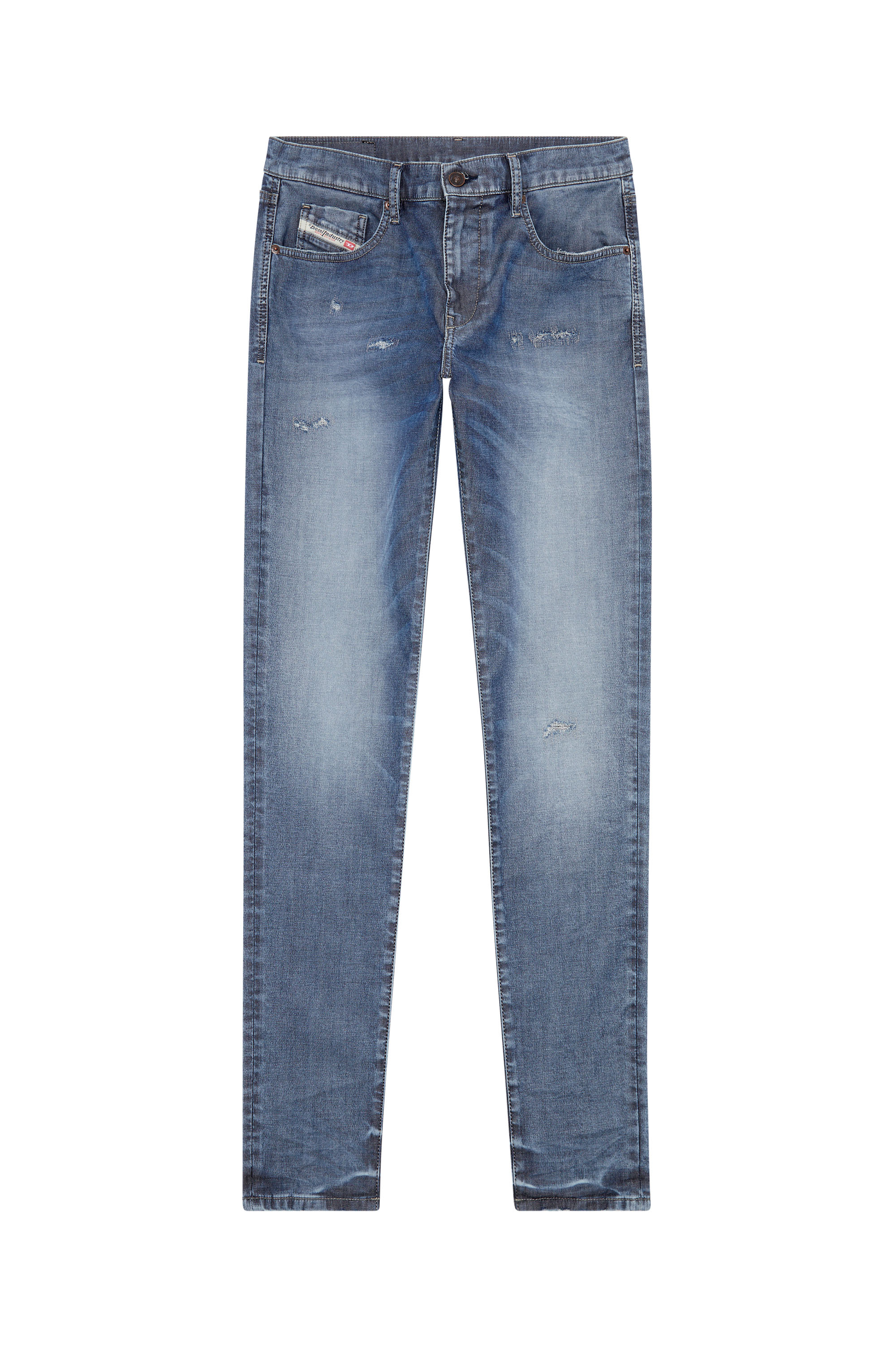 Diesel - Man's Slim 2060 D-Strukt Joggjeans® E9H13, Medium blue - 3