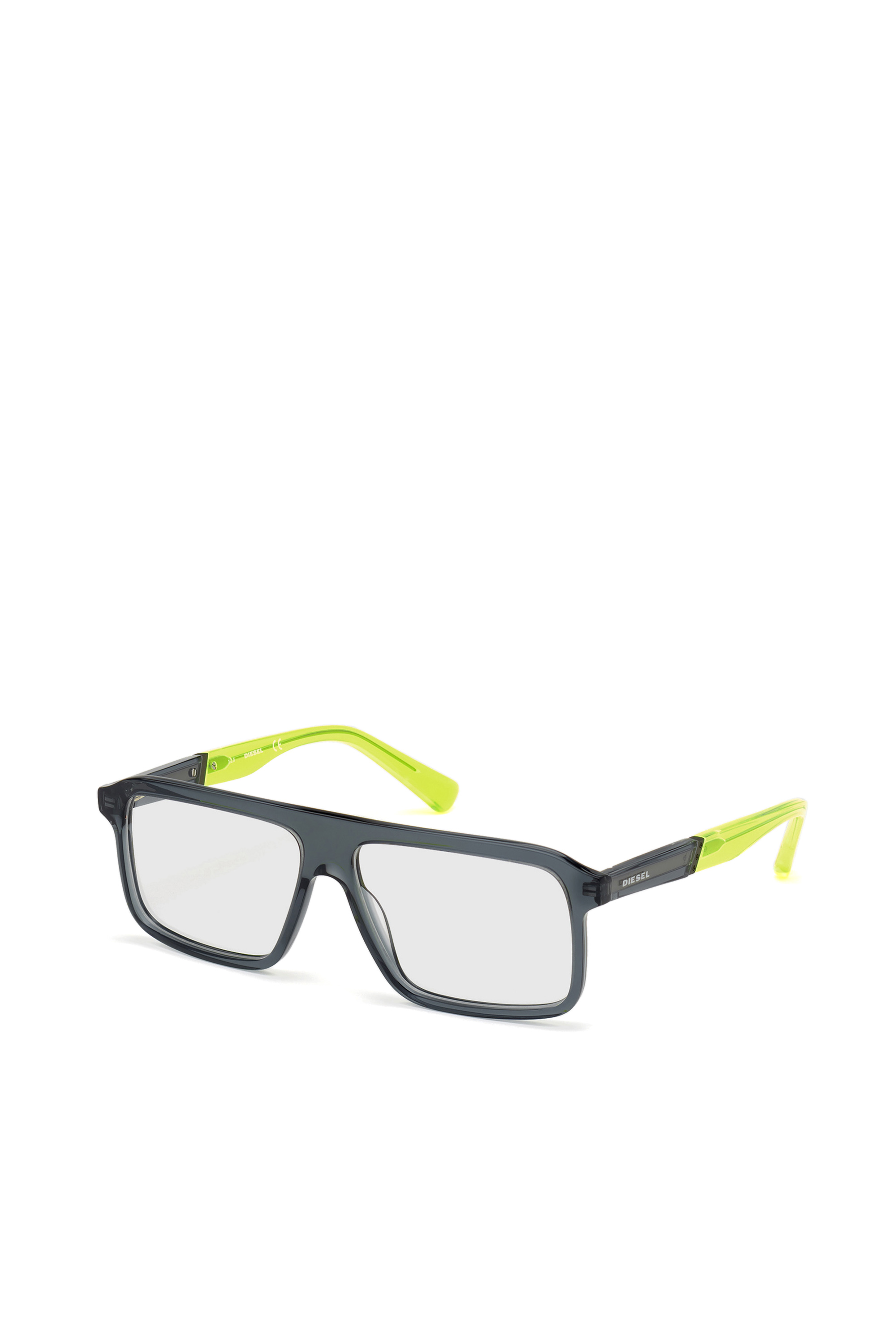 Diesel - DL5370, Man's Navigator glasses in acetate in Grey - 2