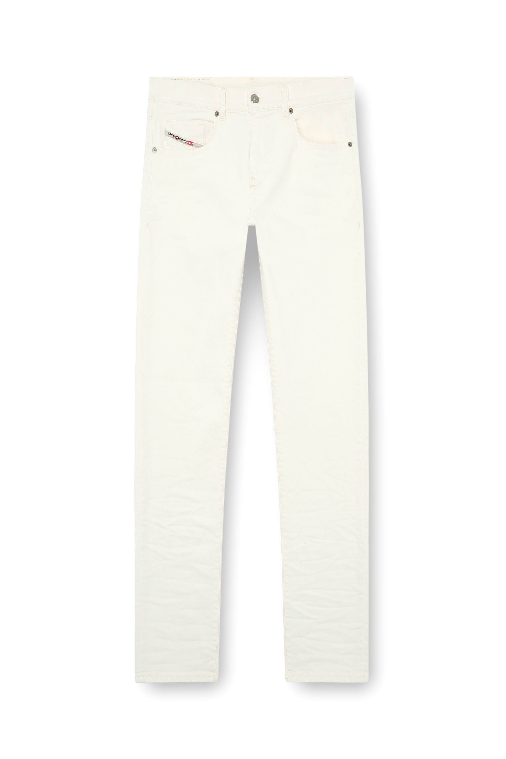 Diesel - Man's Slim Jeans 2019 D-Strukt 09I15, White - 3