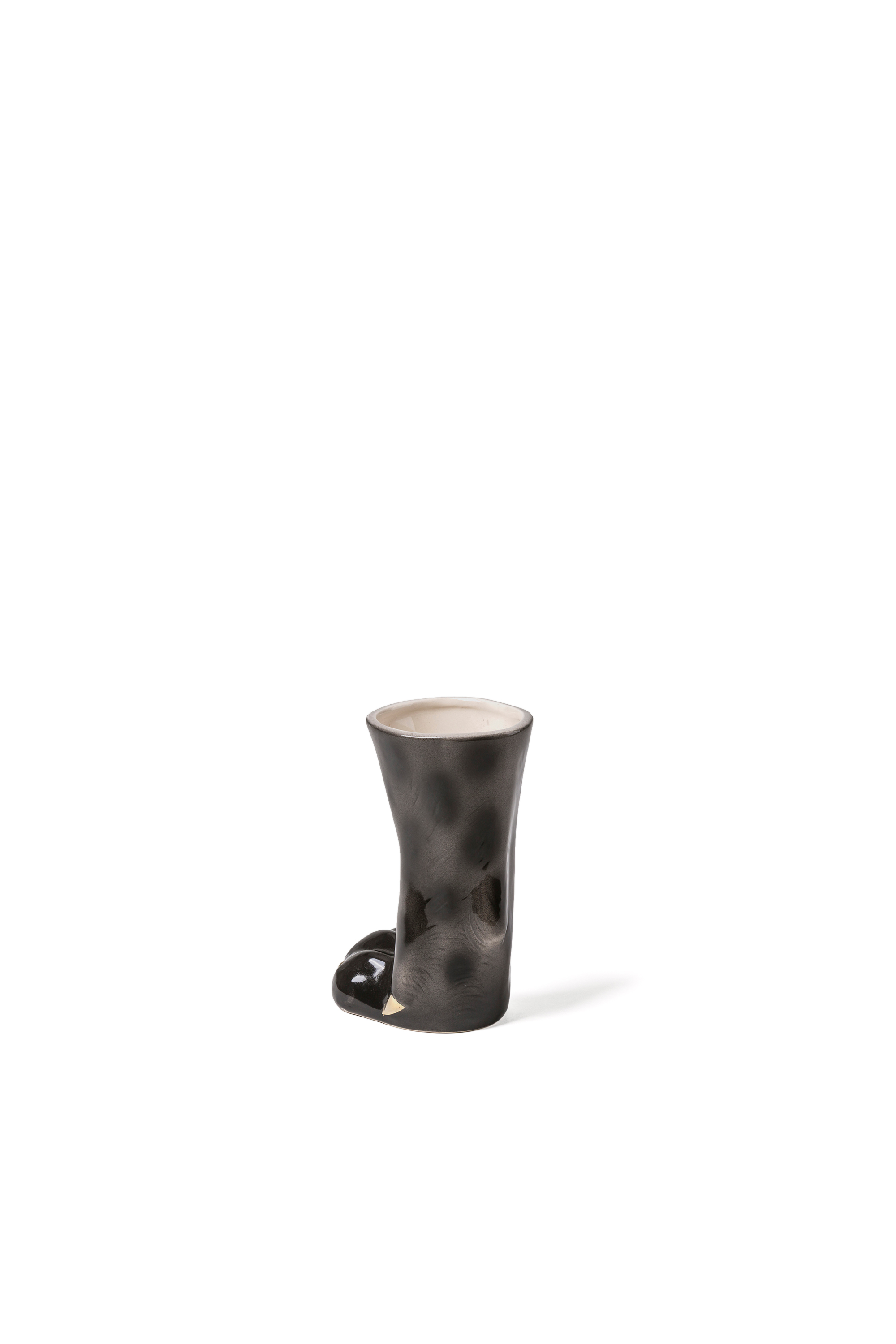 Diesel - 11081 Party Animal, Unisex's Leopard Dolomite Vase/Glass in Brown - 2