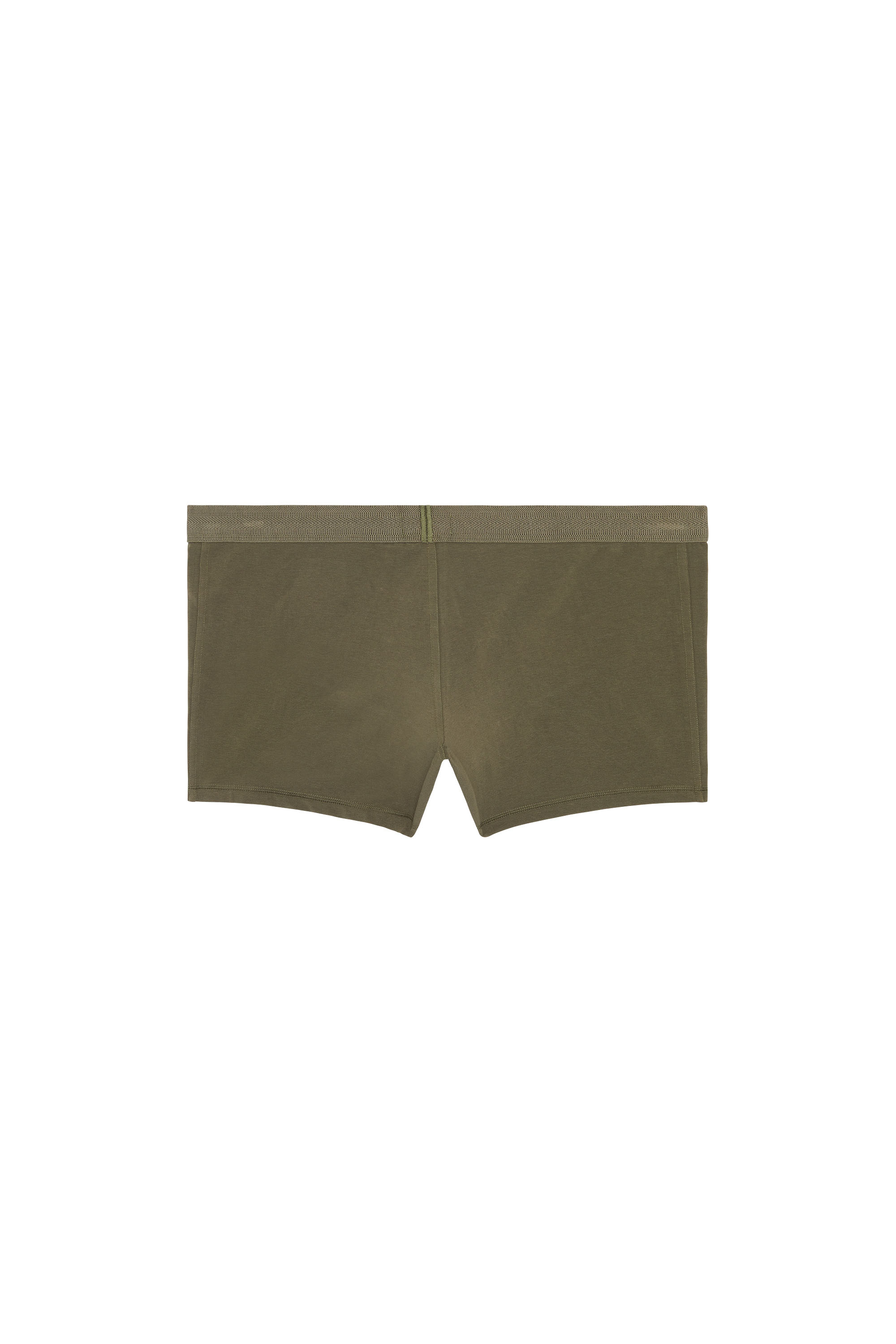 Diesel - UMBX-STARKIE, Man's Boxers with utility logo print in Military Green - 2
