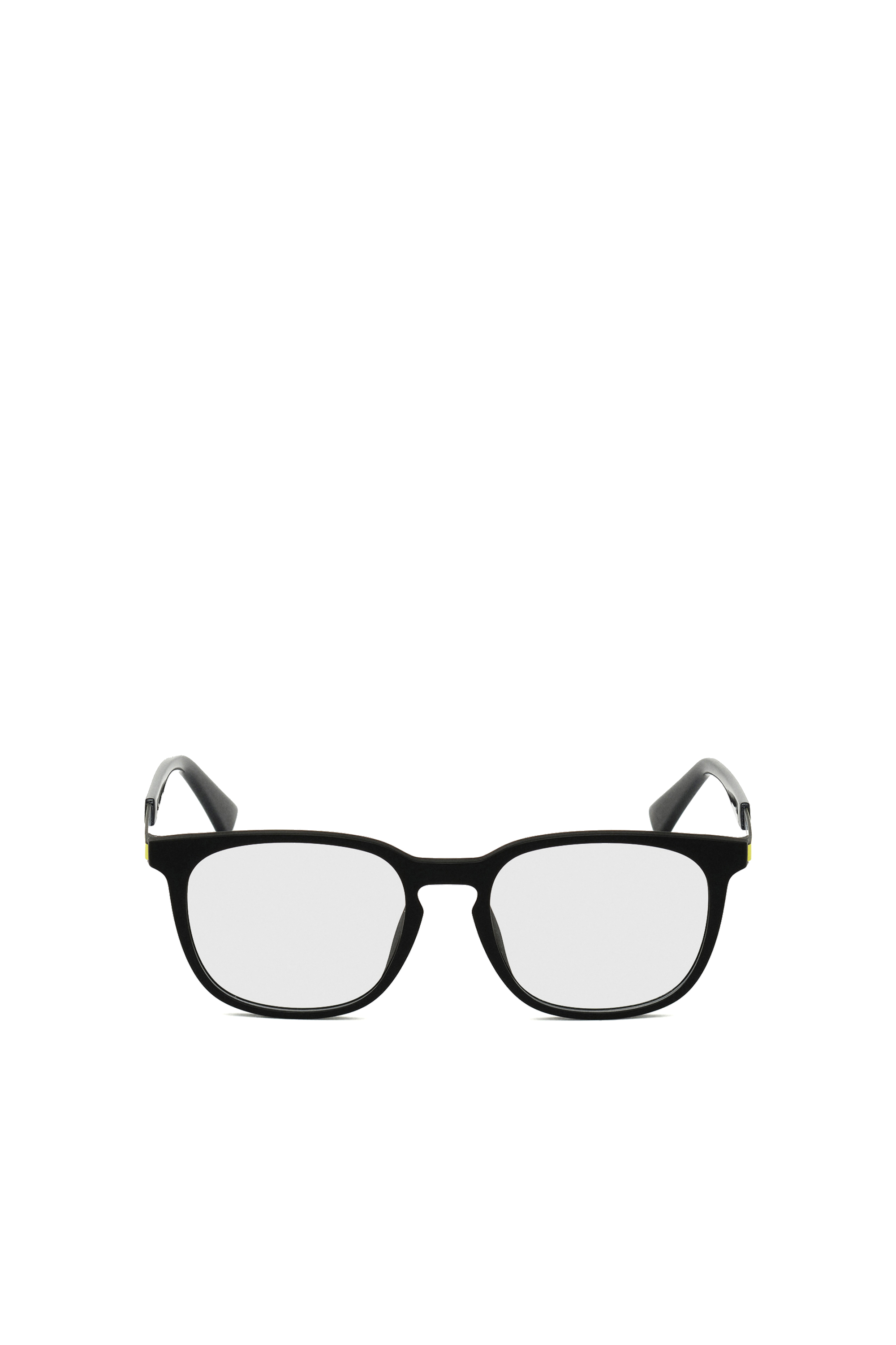 Diesel - DL5349, Unisex's Unisex eyewear with a square silhouette in Black/Green - 1
