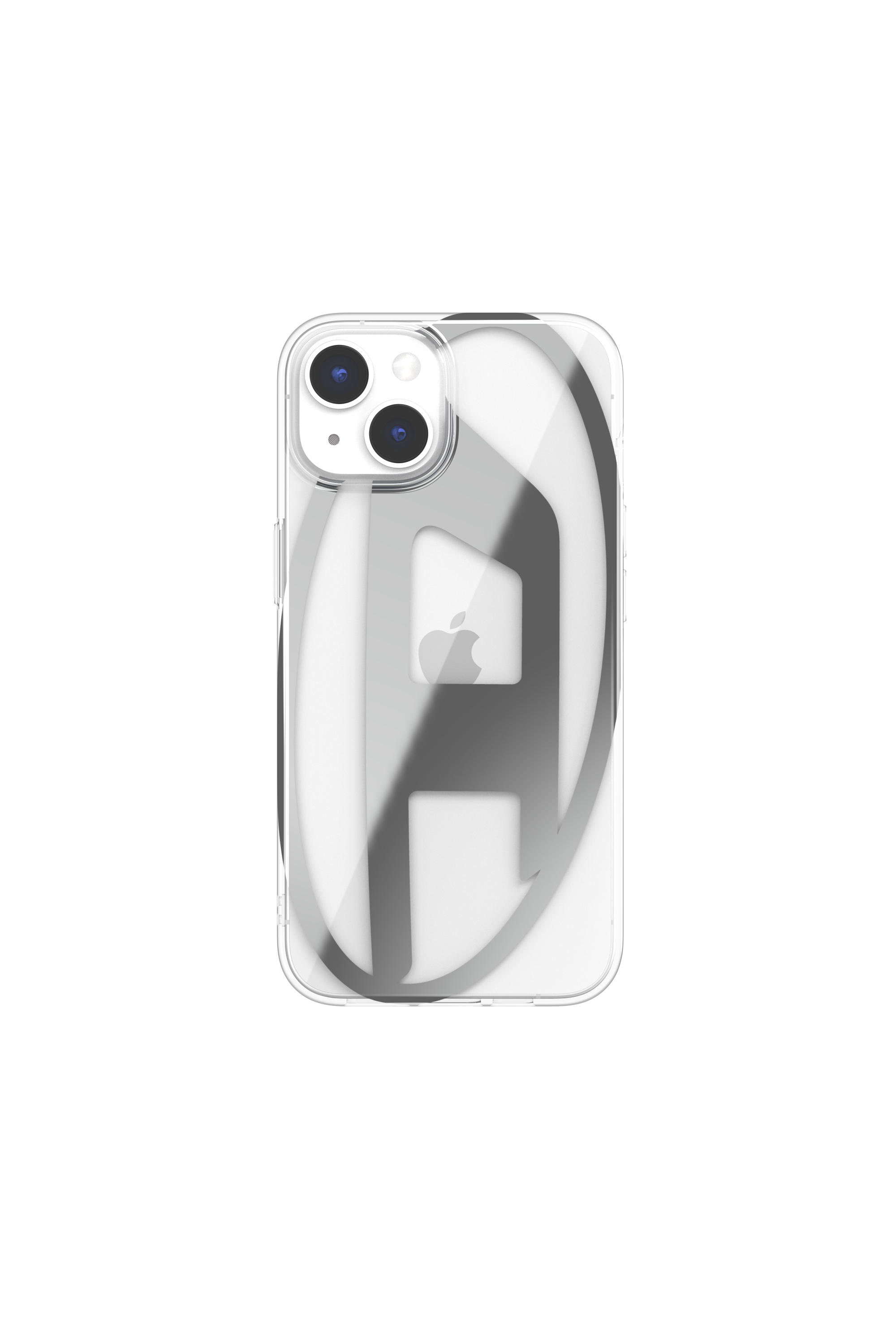 Diesel - 50293 MOULDED CASE, Unisex's Clear case oval D for iPhone 14 in White - 2