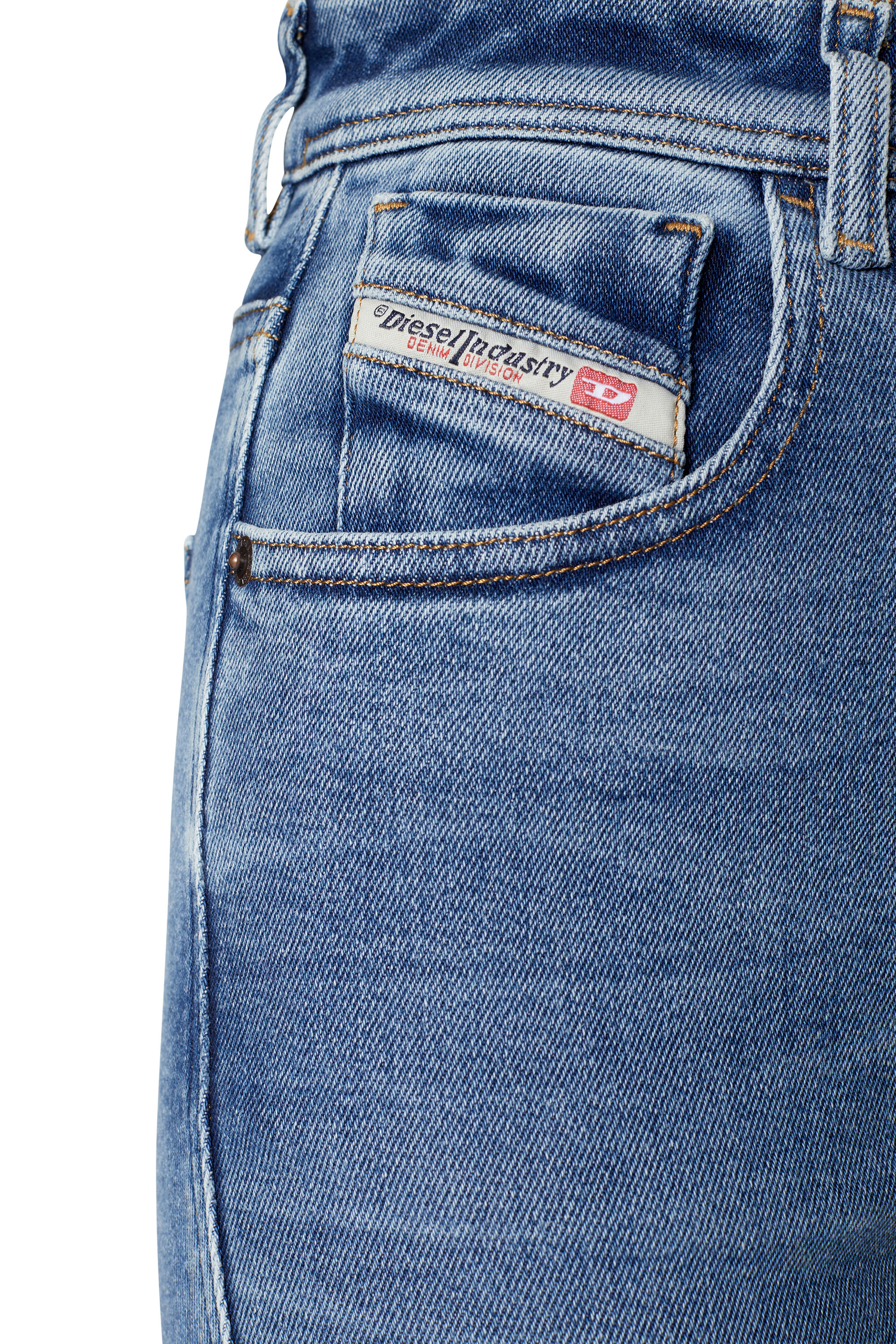 Diesel - Woman's Skinny Jeans 1984 Slandy-High 09D62, Medium blue - 4