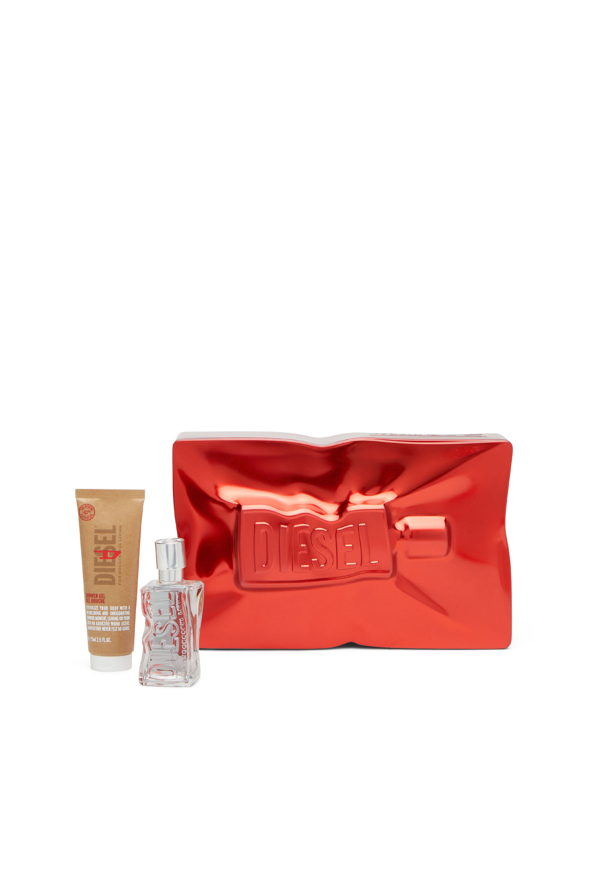 Diesel - D 50 ML PREMIUM GIFT SET, Unisex's D 50 ML Premium Gift Set in Red - 1