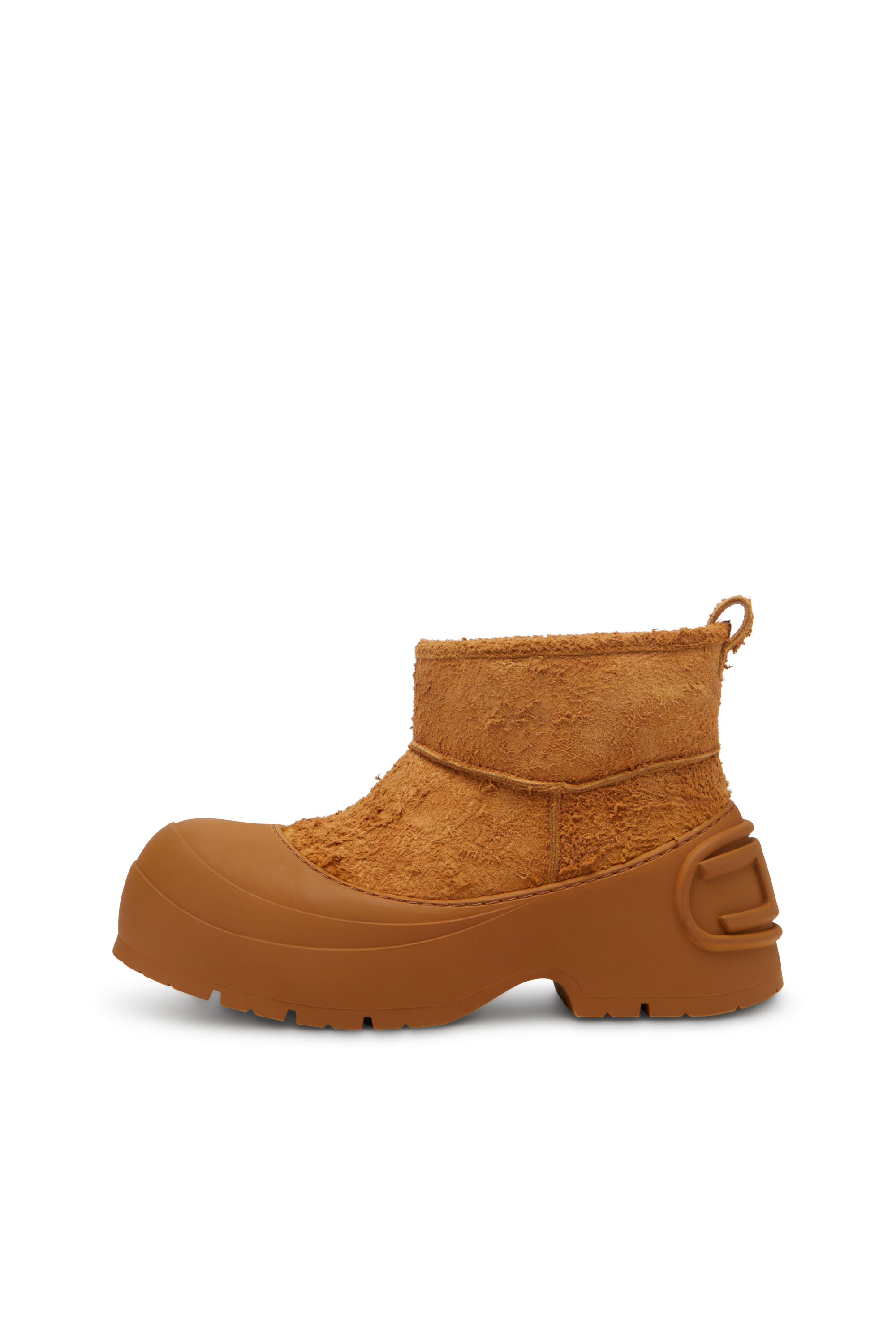 Diesel - D-DONALD MONTONE, Man's D-Donald-Chunky ankle boot with lug sole in Brown - 2