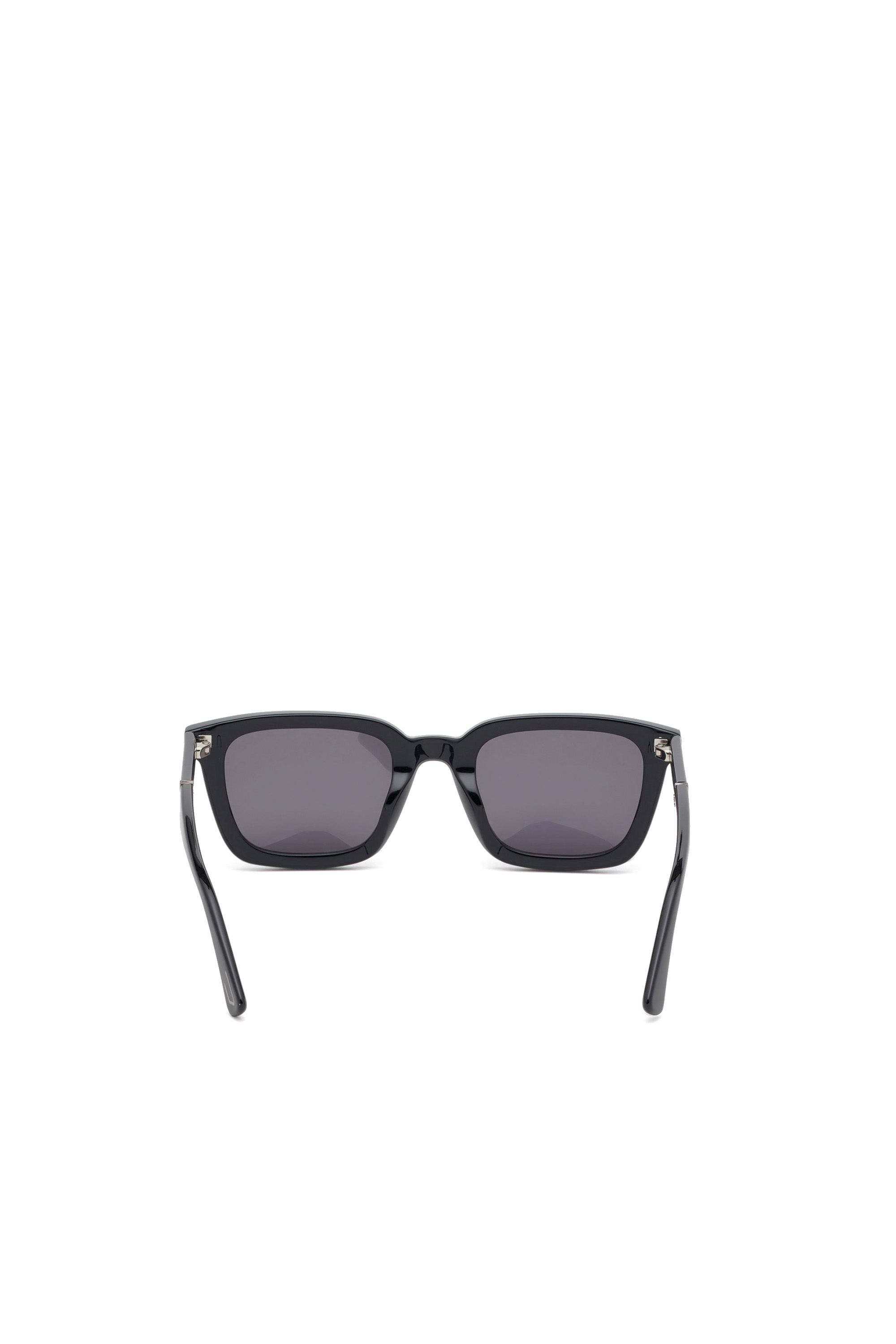 Diesel - DL0282, Man's Rectangular sunglasses in acetate in Black - 4