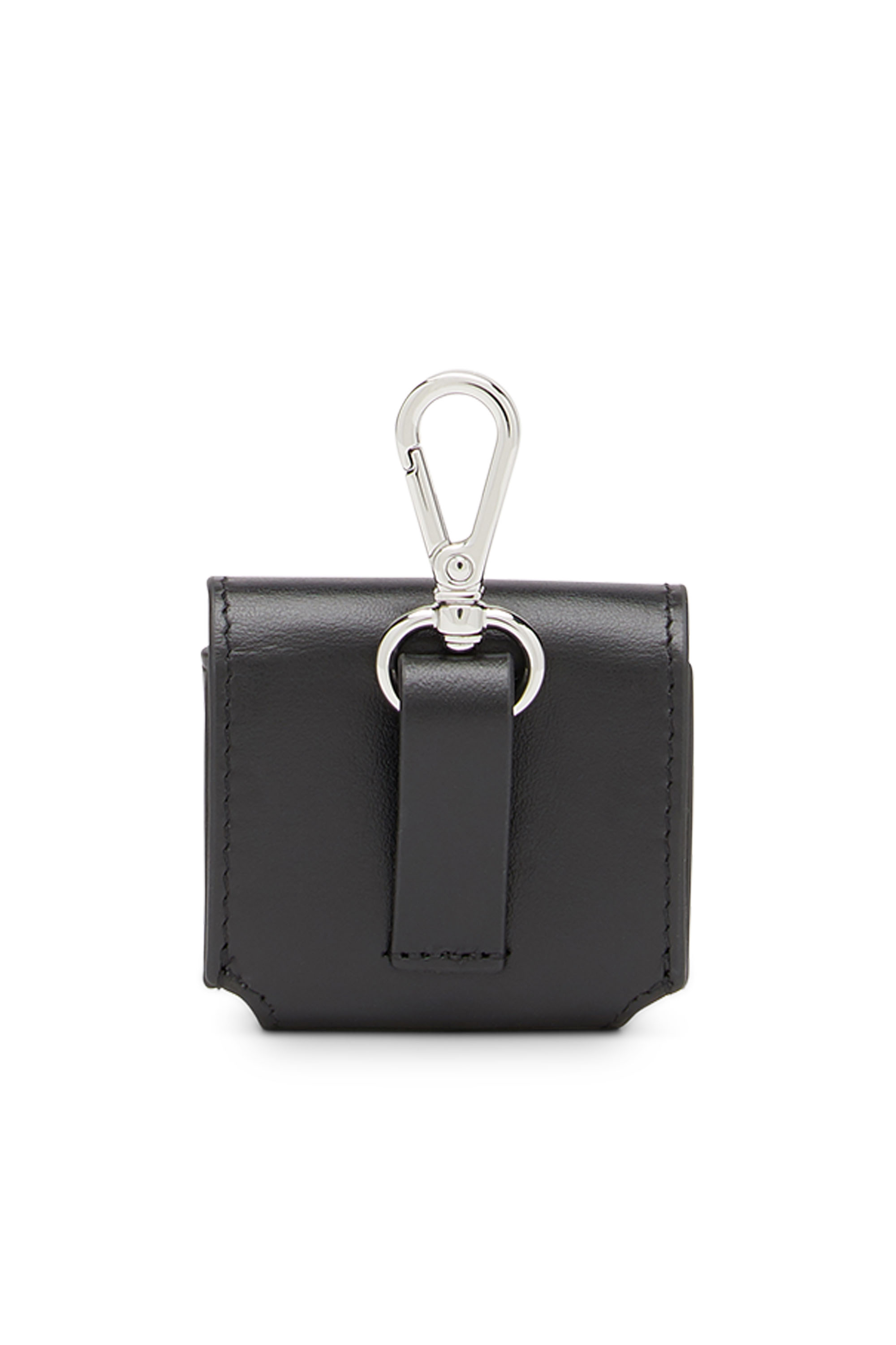 Diesel - HARKY, Man's AirPods case in nappa leather in Black - 2
