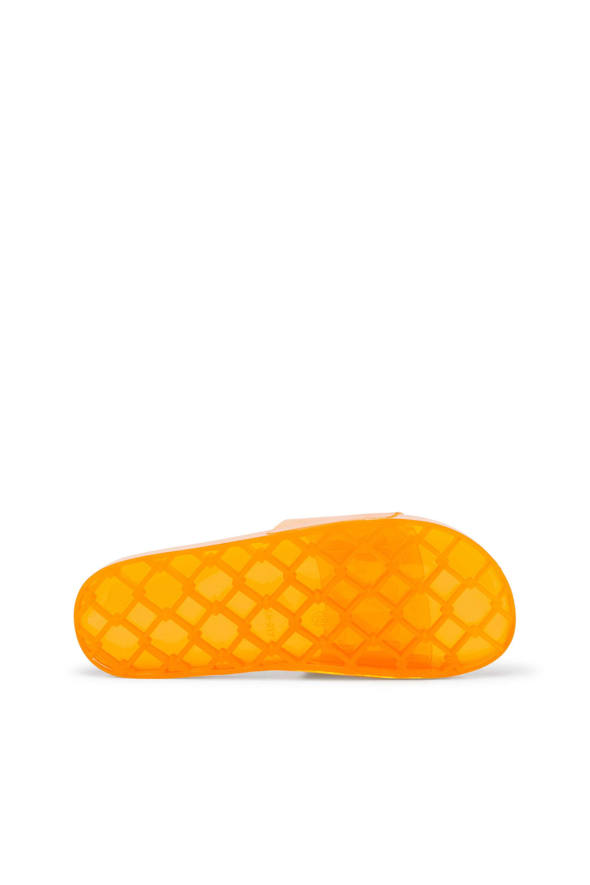 Diesel - SA-KARAIBI GL X, Woman's Sa-Karaibi-Pool slides in clear PVC in Orange - 4