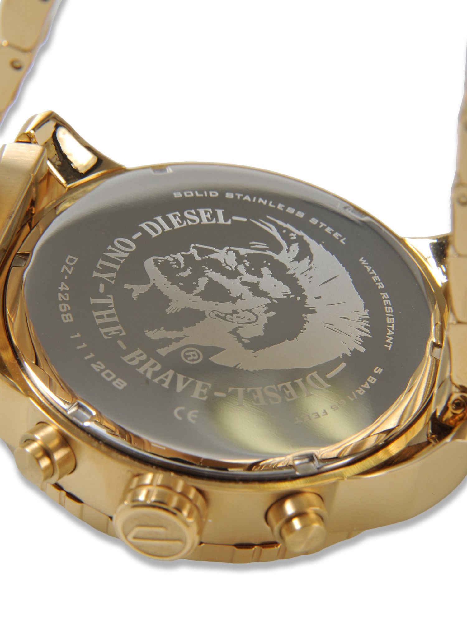 Diesel - DZ4268, Man's Quartz analog watch in Gold - 4