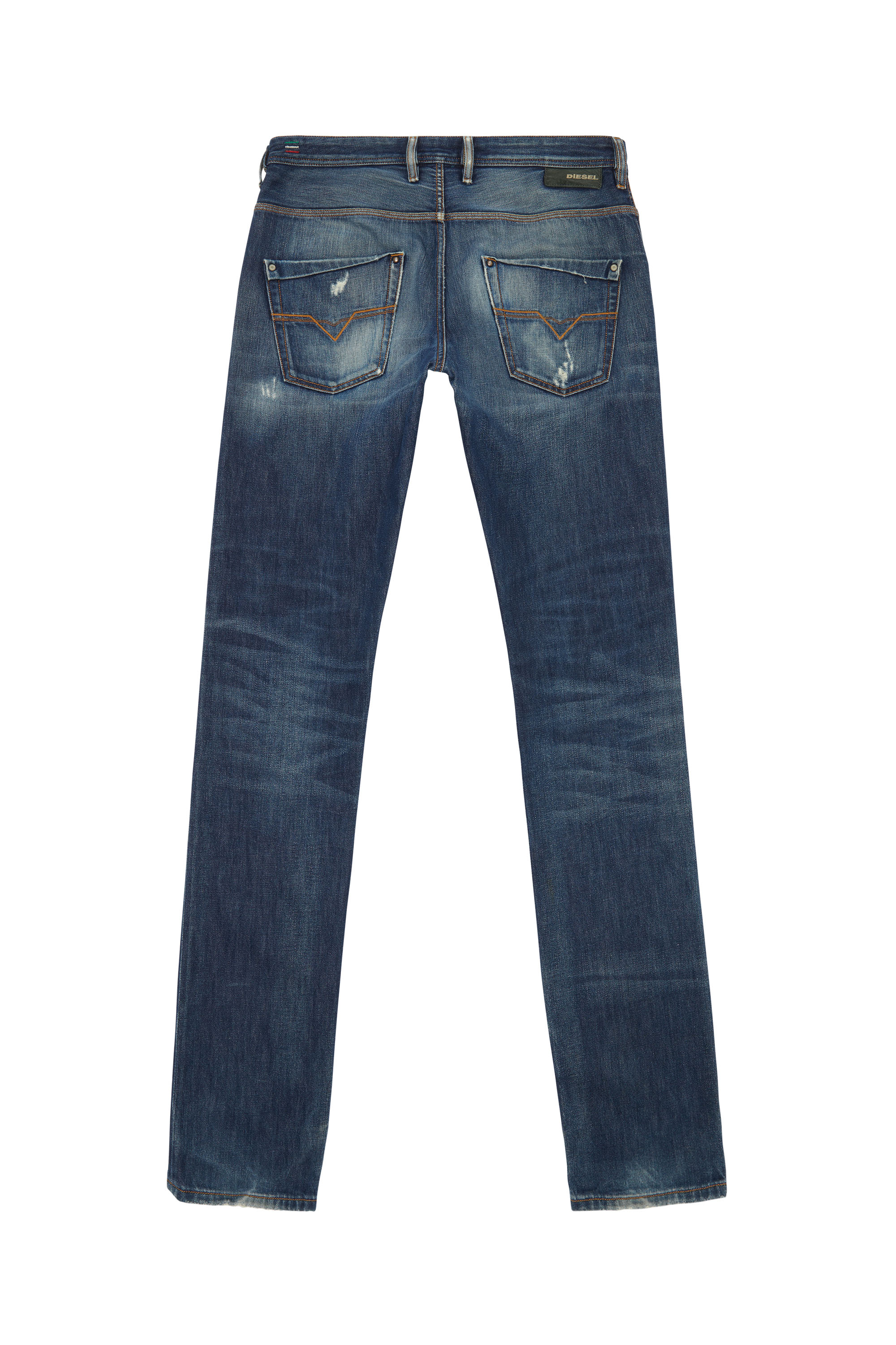 Diesel - KROOLEY, Man's Man - Jeans Dark blue in Dark Blue - 2