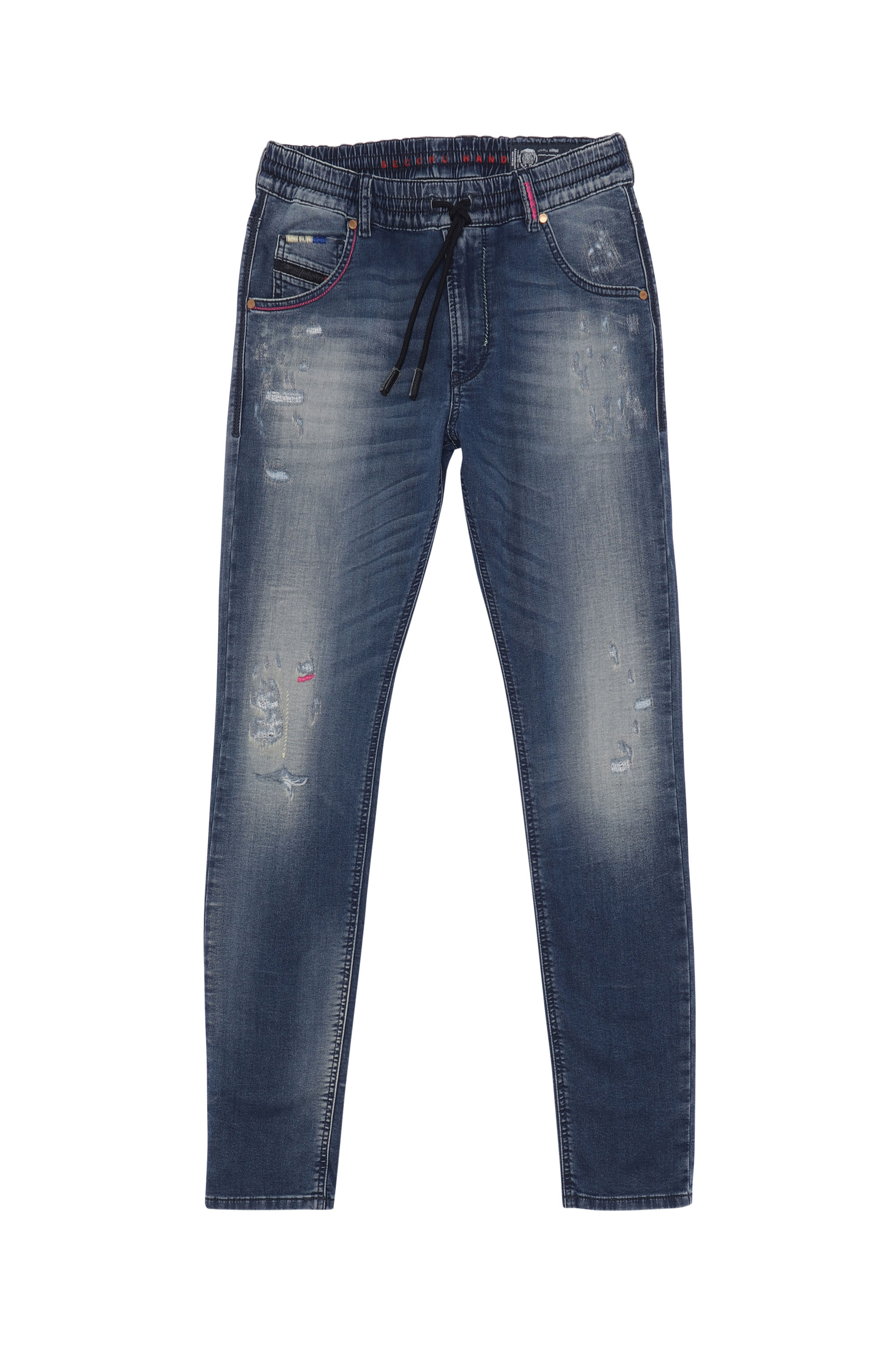 Diesel - KRAILEY JoggJeans®, Woman's Diesel Woman - Jeans Medium blue in Dark Blue - 1