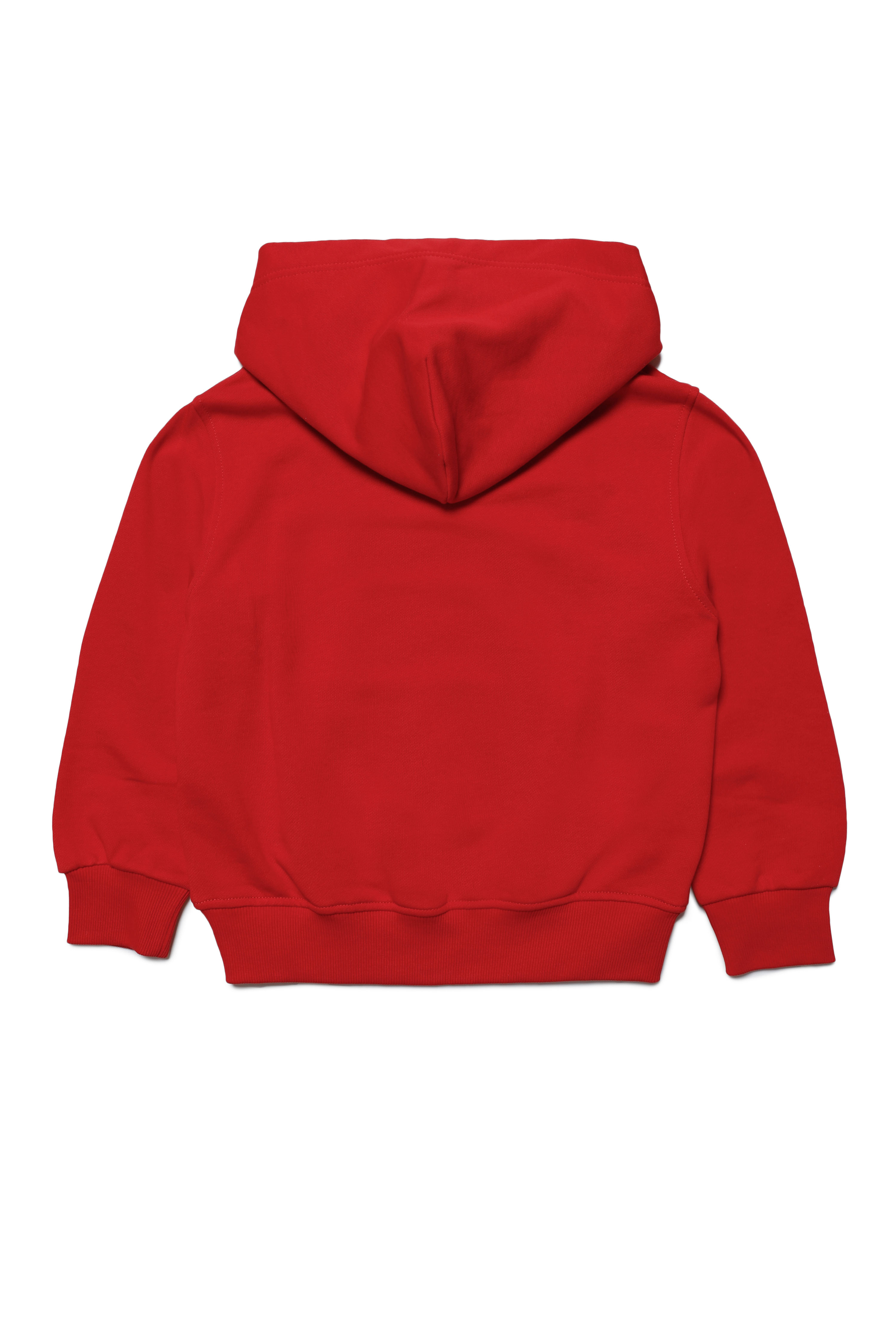 Diesel - SGINNDIVE OVER, Unisex's Sweatshirt with Diesel patches in Red - 2