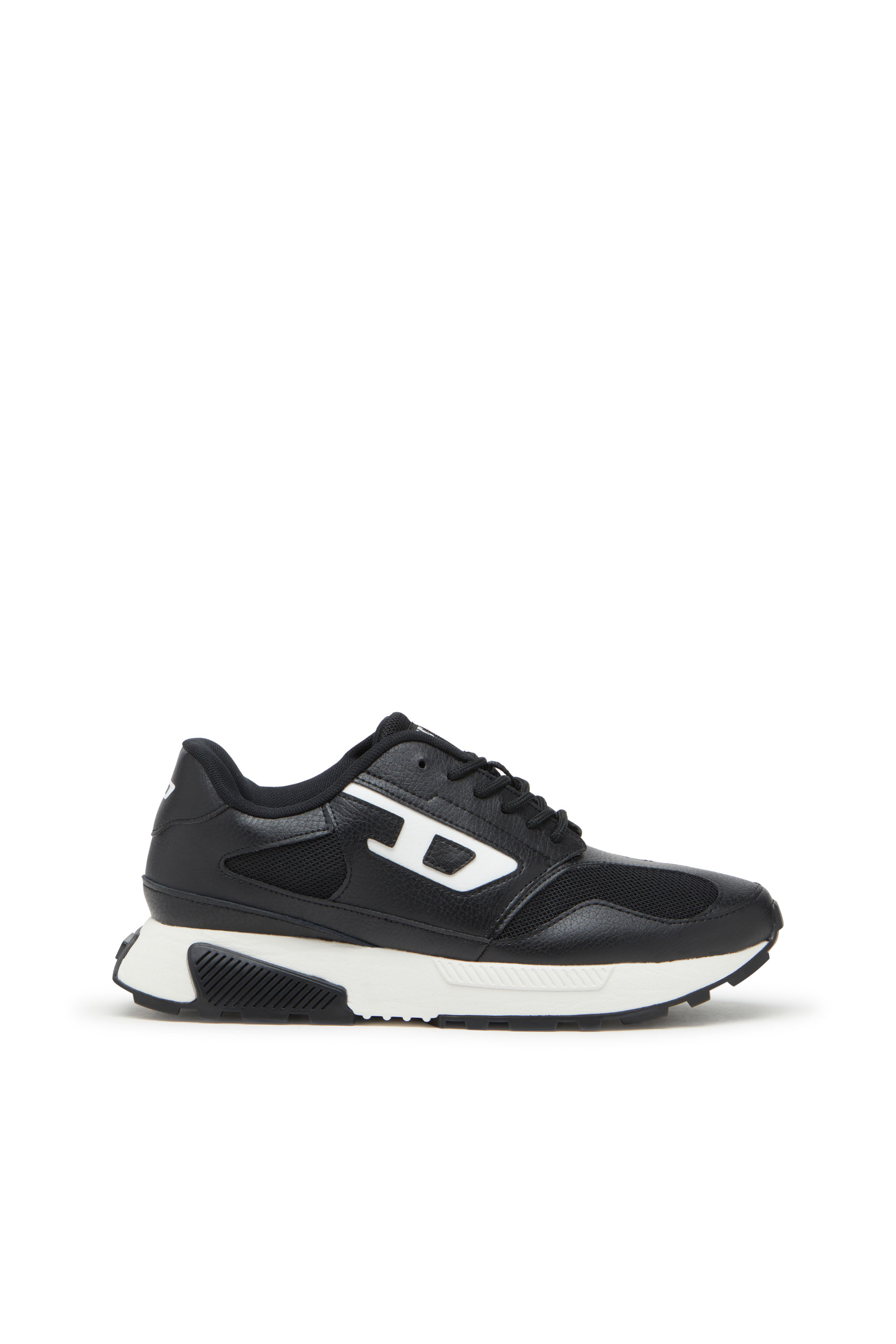 Diesel - S-TAME-D RUNNING W, Woman's S-Tame-D-Sneakers in mesh and PU in Black - 1