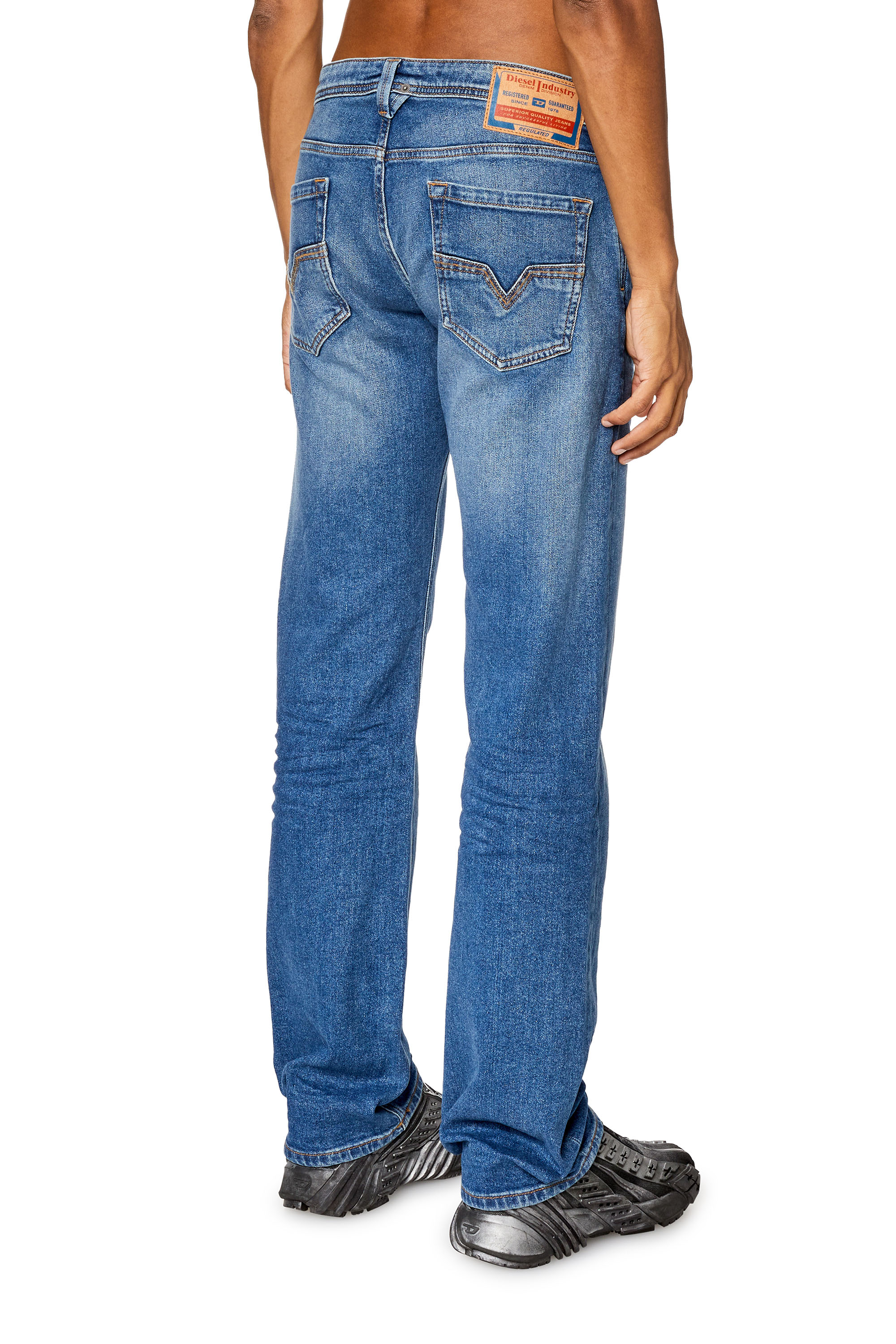Diesel - Man's Straight Jeans 1985 Larkee 0ENAT, Medium blue - 4