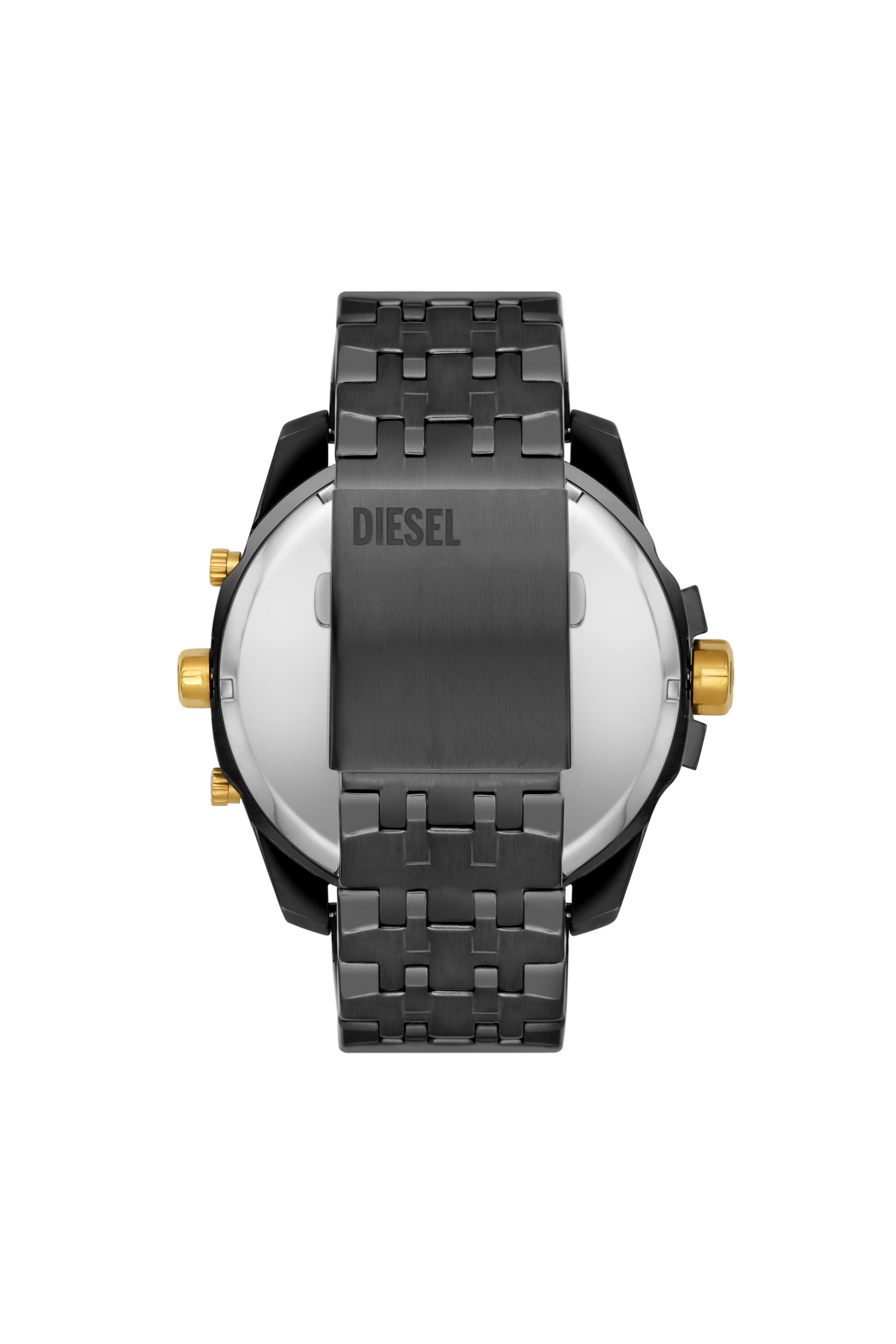 Diesel - null, Man's Uber Chief Stainless Steel Watch in Black/Dark grey - 2