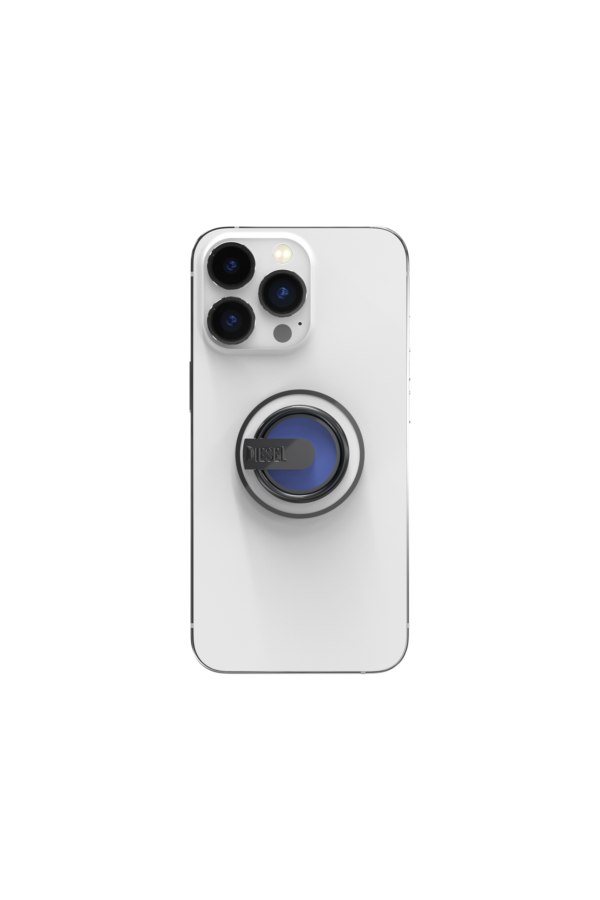 Diesel - 48314 RING STAND, Unisex's Universal phone ring in White/Blue - 2