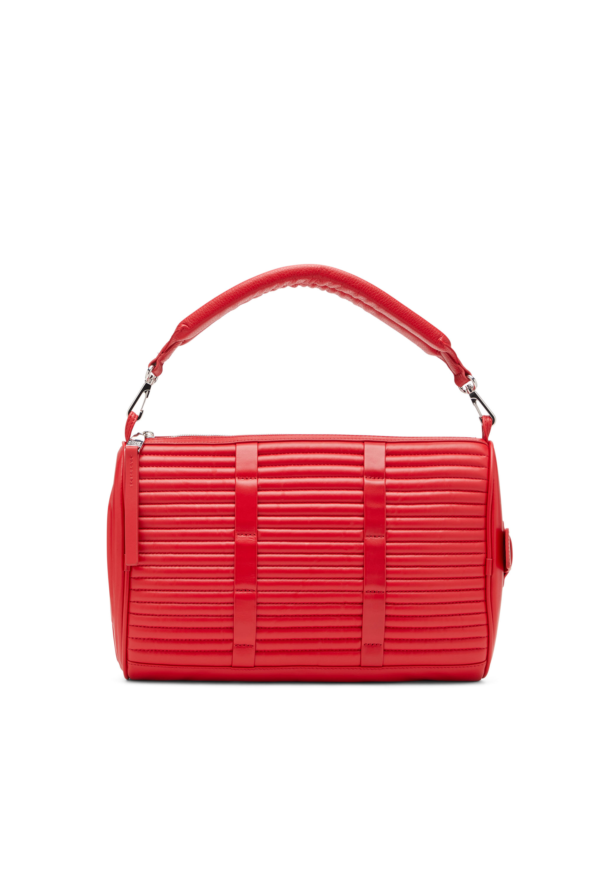 Diesel - ODD SHOULDER M X, Unisex's Odd Shoulder M X - Convertible leather bag in Red - 2